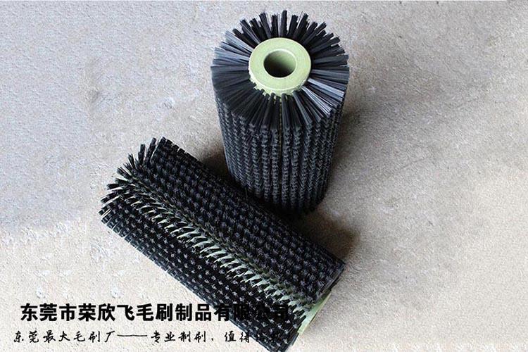 天津工业毛刷厂家定做脱脂压膜运输清扫去灰除污毛刷辊滚筒